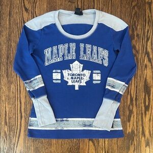 Toronto Maple Leafs Waffle Knit Shirt